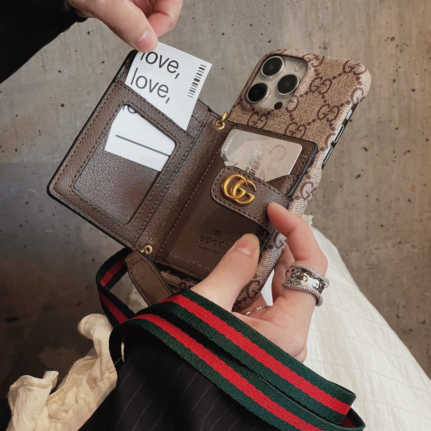 Card Bag iPhone Case