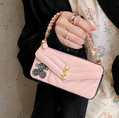 Pu iPhone Cover（With chain）