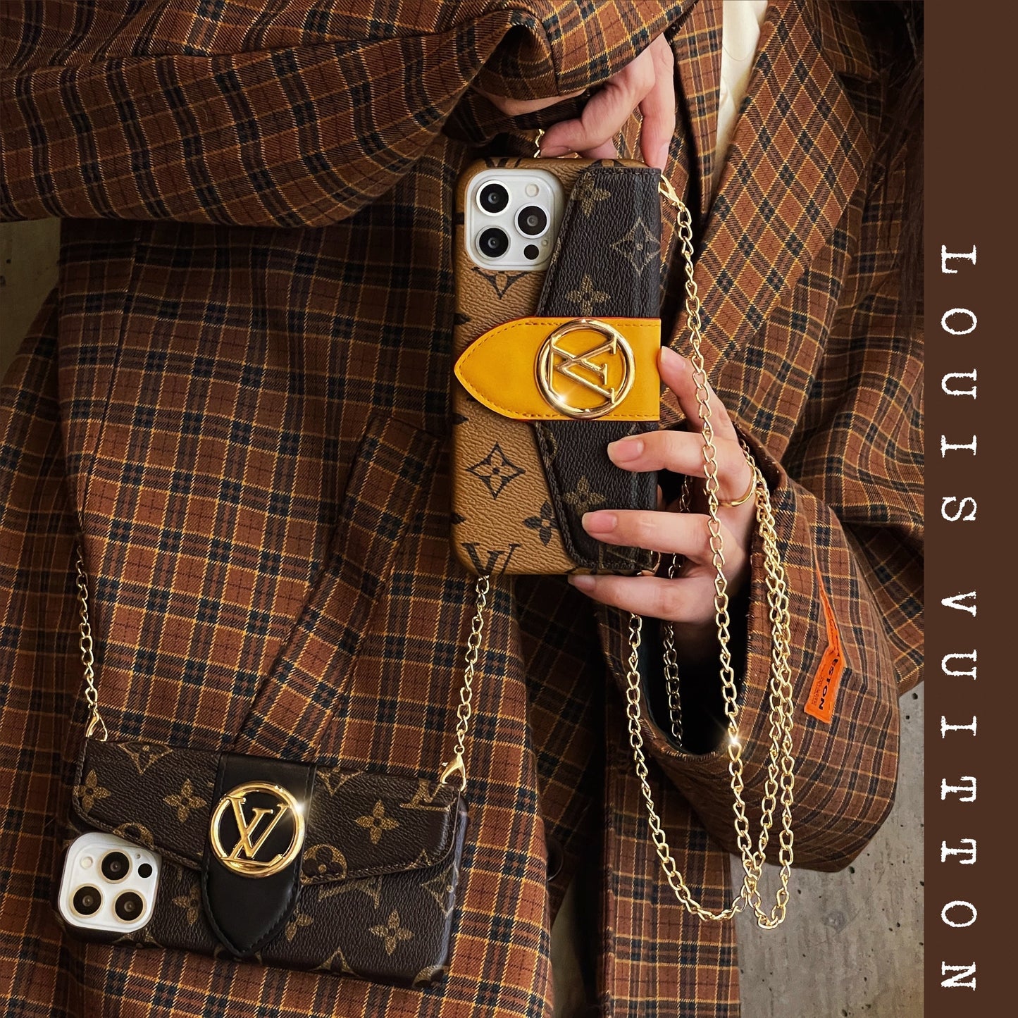 Lou CrossBody Card Holder iPhone Case