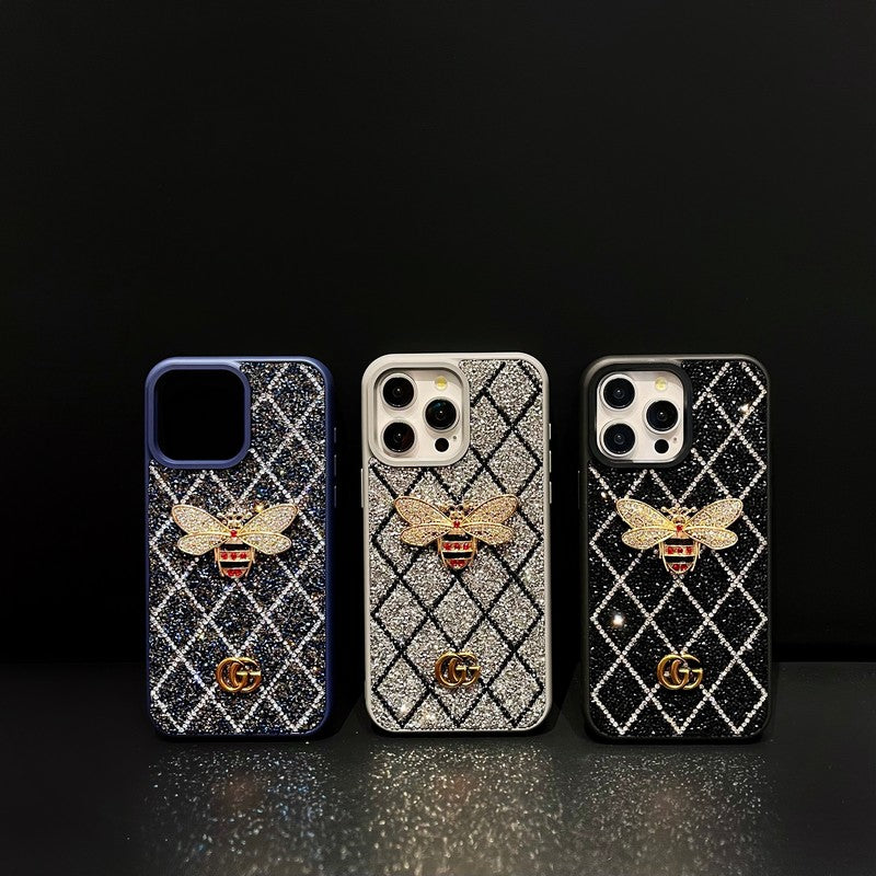 Bee Diamond iPhone Case