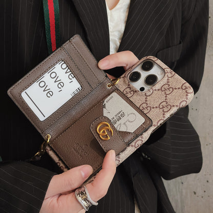 Card Bag Crossbody iPhone Case