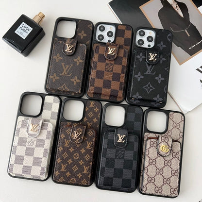 Card Bag Crossbody Chain iPhone Case