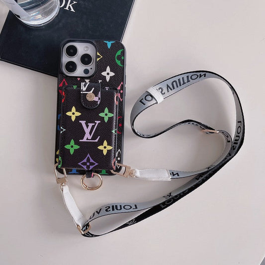 Lou Card Bag Classic Chain iPhone Case