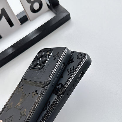 Lou Black iPhone Case