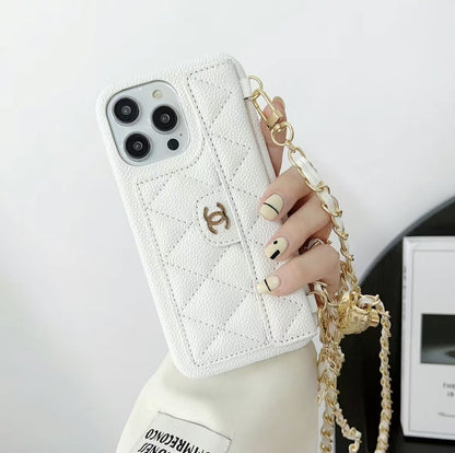 Pu iPhone Cover（With chain）