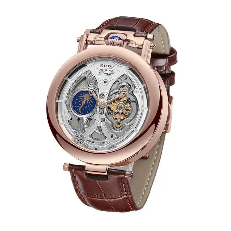 CrystalX Skeleton Men's Mechanical Watch